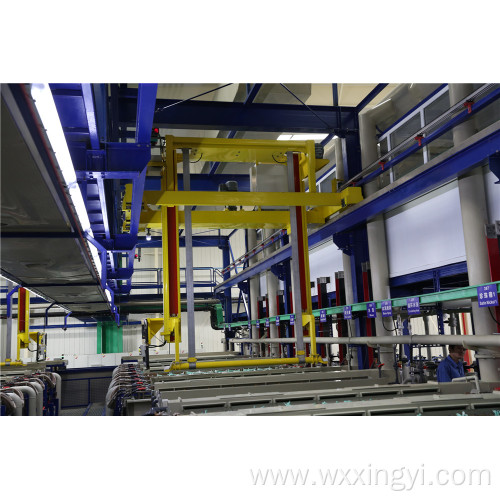 Environment protection plant for plastic electroplating line